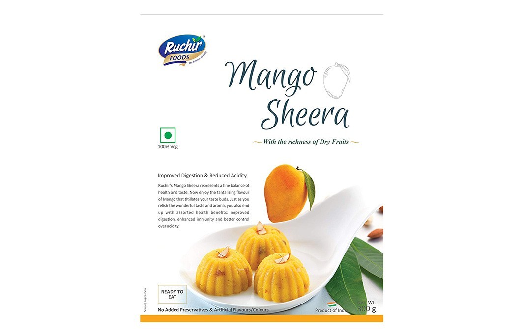Ruchir Foods Mango Sheera    Box  300 grams